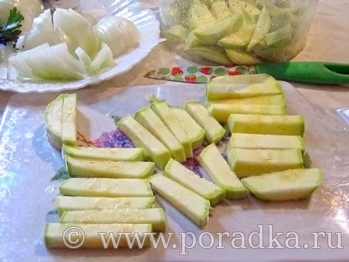 Как сделать кабачки в горчице