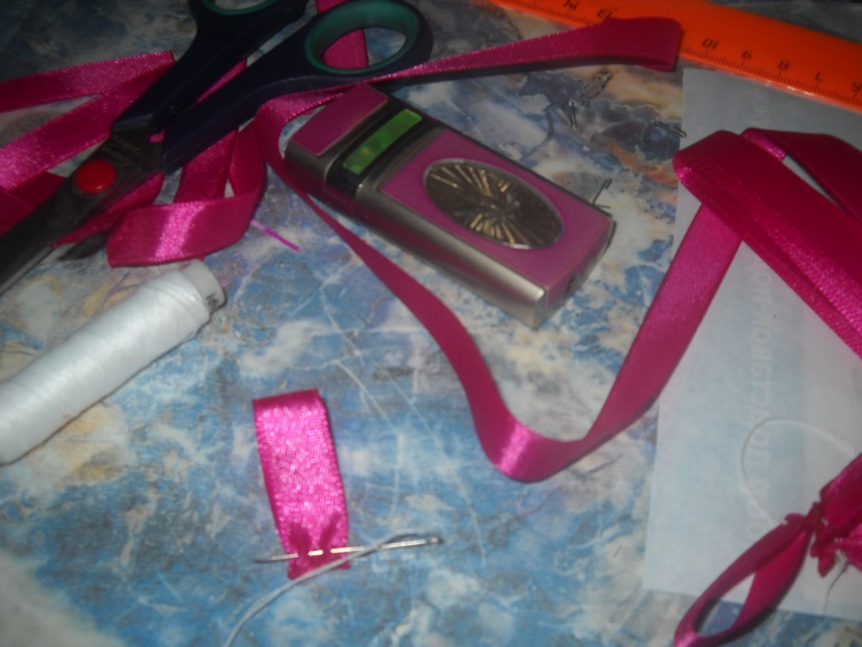 Бант на волосы большой своими руками