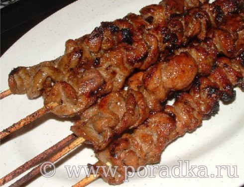 шашлык в стеклянной банке