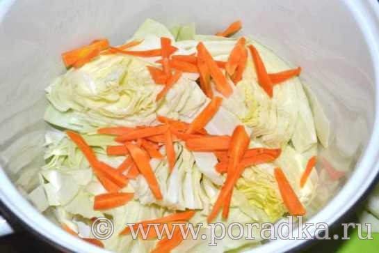 капуста с морковью